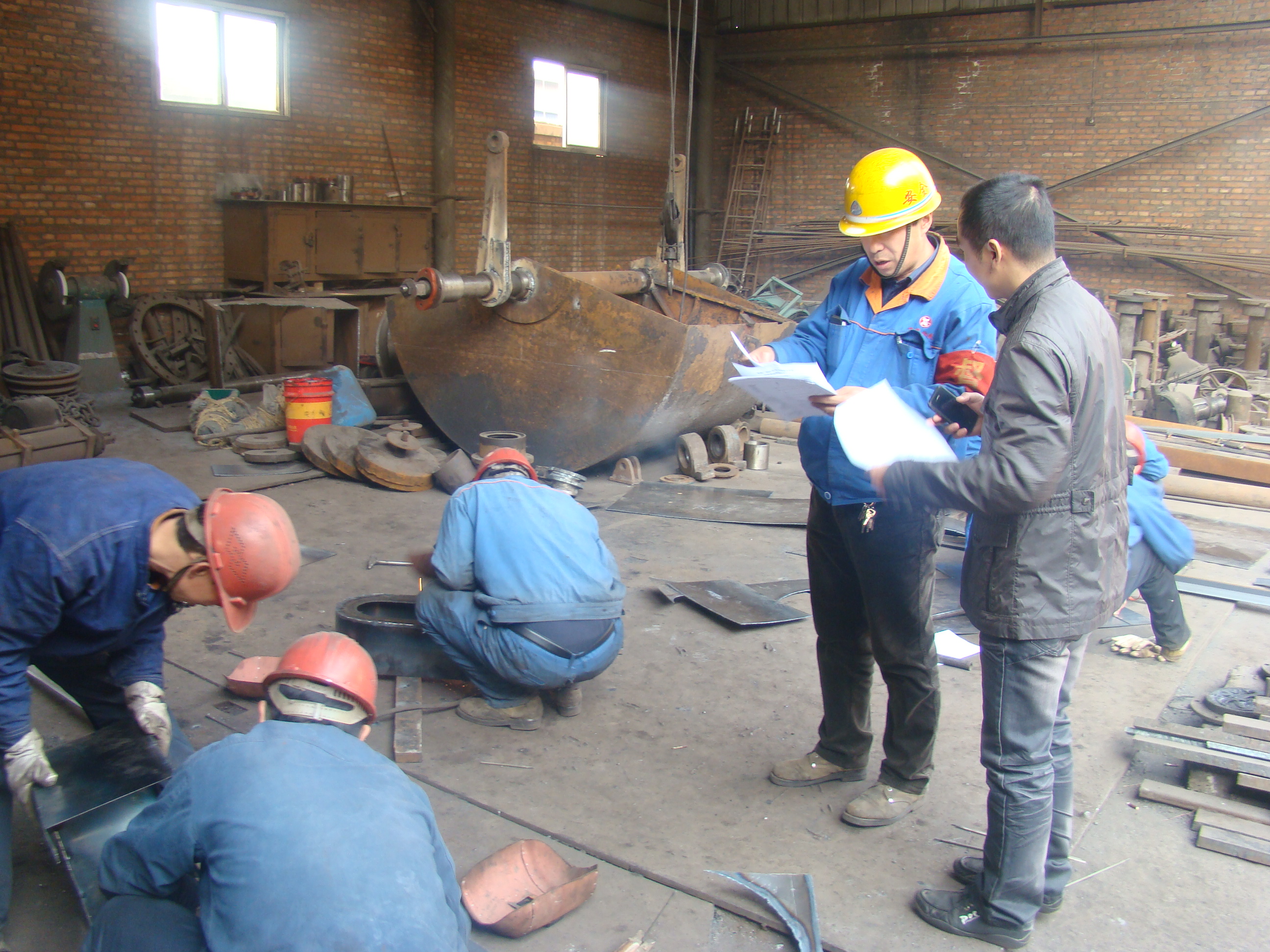 炼钢厂技术比武岗位练兵正式开赛.JPG